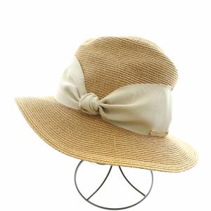Athena New York ハット 帽子 リボン ベージュ /AN4