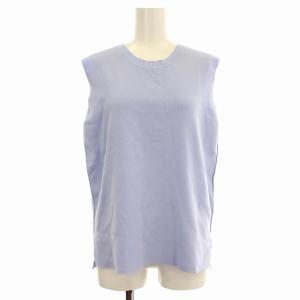 23SS ノースリーブニット GGZ1031405A0004 ニット ベスト F サックスブルー 水色