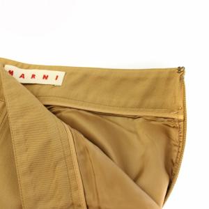 MARNI ワイドパンツ 38 ベージュ 118PAMA0040UOTW842 /TK