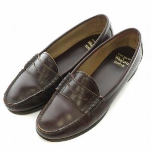 MARK MCNAIRY for weejuns ローファー ローヒール レザー 9 茶 ブラウン /BB