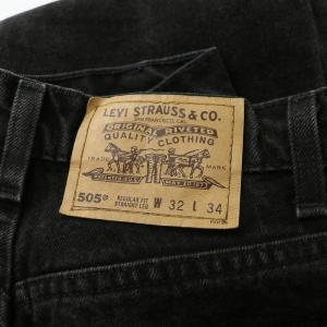 Levi's 90s USA製 505 刻印585 デニムパンツ W32 L34