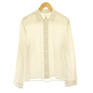 EH36SH-03-13 シャツ カジュアルシャツ 長袖 M ライトグレー /KU