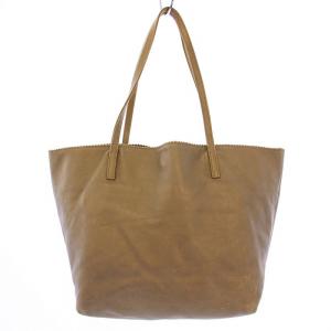 LOEWE アナグラム トートバッグ ハンドバッグ ナッパレザー ゴールド