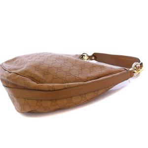 GUCCI GGツインズ グッチシマ ハンドバッグ ブラウン 232962