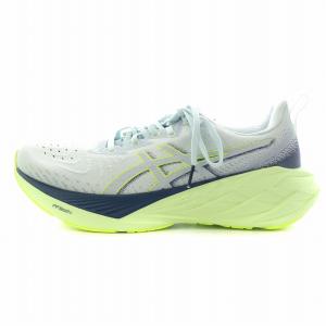 ノヴァブラスト4 NOVABLAST スニーカー シューズ 28.0cm ライトグレー 黄緑 1011B693-022