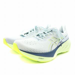 asics ノヴァブラスト4 NOVABLAST スニーカー シューズ 28.0cm ライトグレー 黄緑 1011B693-022