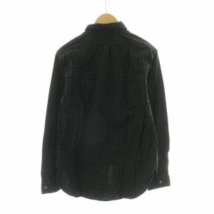 Engineered Garments ボタンダウンシャツ 長袖 ドット M ブラック /NQ