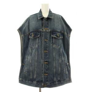 23SS 51/2 3RD_PONCHO_DENIM 23011200202020 デニムベスト ポンチョ