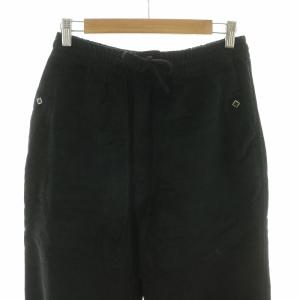 Needles イージーパンツ コーデュロイ S ブラック /NQ