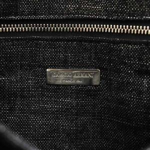 GIORGIO ARMANI トートバッグ ハンドバッグ ショルダーバッグ 黒 ブラック