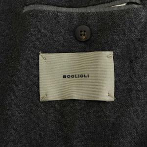 BOGLIOLI DOVER テーラードジャケット シングル ウール 46 グレー T2902E /AN32