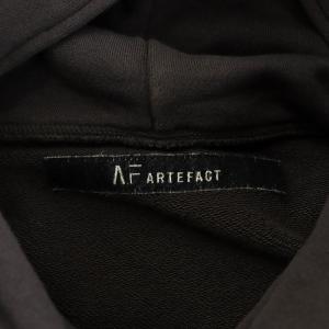 A.F homme ARTEFACT A.Fhomme AFhomme パーカー プルオーバー ロゴ 2 グレー /AN30