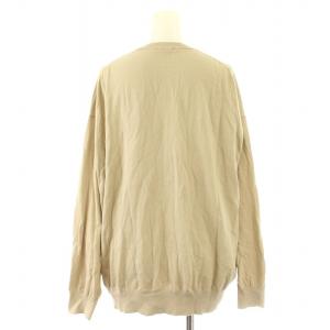 Plage 24SS Hight Twist Fine Vニット カットソー 長袖 ベージュ 24080922105010