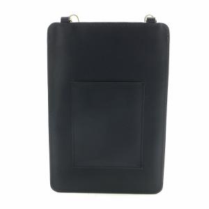 PAUL SMITH マーガレットプリントトリム ポシェット ショルダーバッグ レザー ロゴ 花柄 ピンク 黒 ブラック