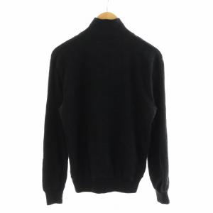 POLO RALPH LAUREN ニット セーター 長袖 ハーフジップ コットン S 黒 ブラック 710615959001