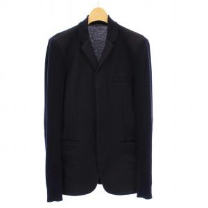 テーラードジャケット 切替 ニット ITA44 ネイビー RN103723 CA37360 /KH