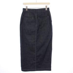 UNITED ARROWS デニムポケットタイトスカート ロング ジップフライ 40 インディゴ 1524-144-4977 /BM
