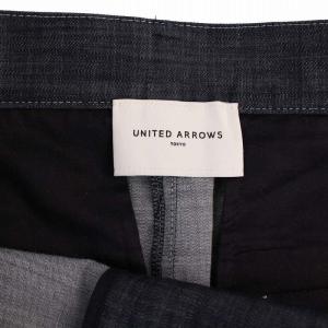UNITED ARROWS デニムポケットタイトスカート ロング ジップフライ 40 インディゴ 1524-144-4977 /BM