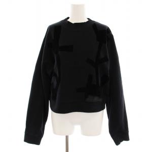 Bird Flower PAW14 スウェット 裏起毛 トレーナー 長袖 XS 黒 1HI143 /YM