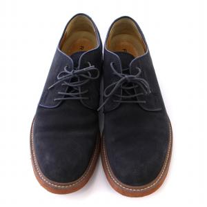 REGAL 51MR ビジネスシューズ ドレスシューズ スエード 靴 26 紺 ネイビー