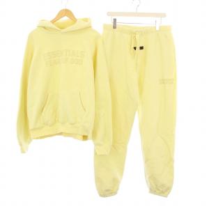 セットアップ プルオーバーパーカー L イエロー