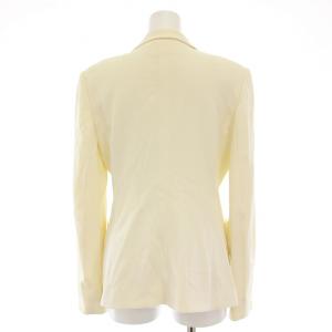 PRADA テーラードジャケット 2B アウター 44 クリーム色 /YM