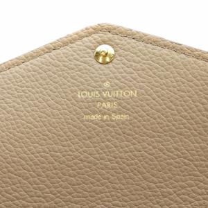 LOUIS VUITTON ポルトフォイユサラ モノグラム アンプラント トゥルトレール ベージュ M68708