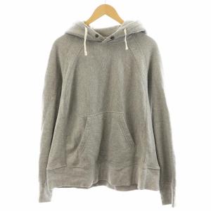 Raglan Hoodie Sweat Parka パーカー プルオーバー コットン S グレー /AN25