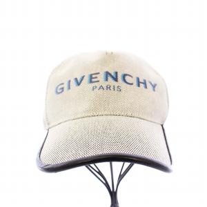 GIVENCHY ベースボールキャップ 野球帽 ロゴ ベージュ /KH