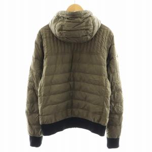 CANADA GOOSE CARBRI HOODY ダウンジャケット L カーキ 2208M