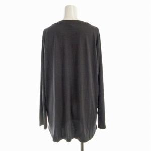 gelato pique 23AW ルームウェア 部屋着 ナイトウェア Tシャツ イージーパンツ 長袖 F グレー PWCT235208