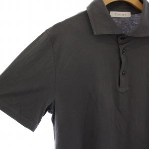Cruciani ポロシャツ 半袖 50 グレー