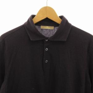 Cruciani ポロシャツ 半袖 52 紫 パープル /EE