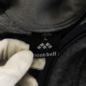 mont-bell クリマウール ミッテルレギプルオーバー フリースジャケット L グレー 1106296