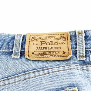 POLO RALPH LAUREN デニムパンツ ジーンズ ジーパン 35/34 青 ブルー /AN41