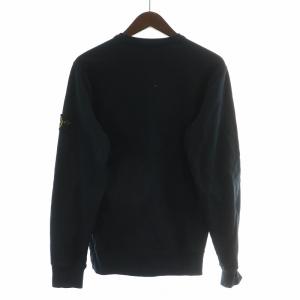 STONE ISLAND スウェット 裏起毛 S ネイビー