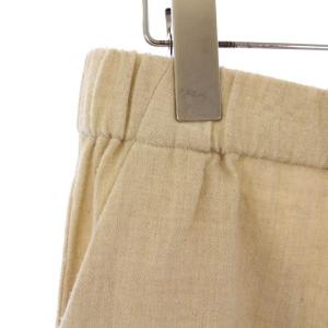 evam eva evameva エバムエバ  tuck pants タックパンツ ワイド アイボリー E223T221 /DK