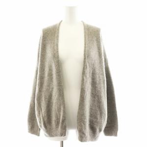 VIE カーディガン カシミヤ グレー V193K923 /AN28