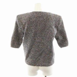 LUDLOW 24SS 24S-Knit 002 ニット ラメ マルチカラー
