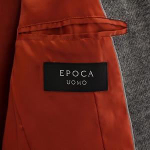 EPOCA UOMO テーラードジャケット ブレザー アウター シングル 総裏地 ウール 50 グレー /BB