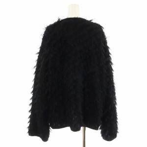 INSCRIRE 24AW Tulle Liner Jacket 38 ブラック I24AW-BZ67