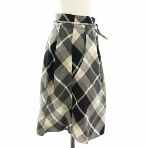BURBERRY BLUE LABEL チェック柄 フレアスカート 36 BURBERRY BLUE LABEL チェック柄フレアスカート 36