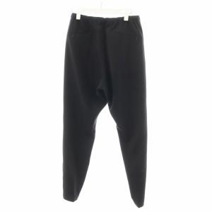 Needles W.U.Pants -PE/R/PU Cavalry Twill イージーパンツ 刺繍 XS 黒 ブラック