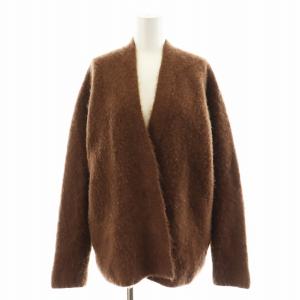 カーディガン カシミヤ 2 茶 ブラウン KRAGBW0902 /AN31