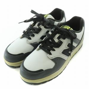 New Balance 500 スニーカー US8 ブラック グレー