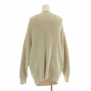 MUSE de Deuxieme Classe Code Lily Vネックプルオーバー リブニット 長袖 ストレッチ F ベージュ 21080500407010