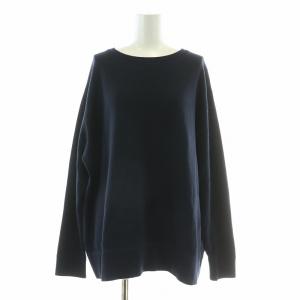 Double Sweater ダブルセーター スウェット トレーナー 長袖 クルーネック ストレッチ 無地