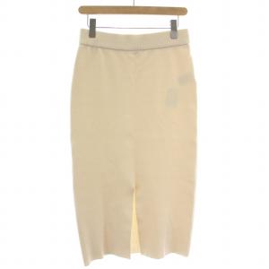 MUSE de Deuxieme Classe Diner B TIGHT ダイナーBタイトスカート イージー ミモレ ロング ウエストゴム リブ スリット