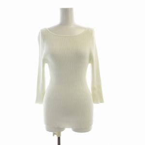 22SS Sophie ボートネック プルオーバー カットソー 七分袖 白 ホワイト 22-080-500-8120-1-0