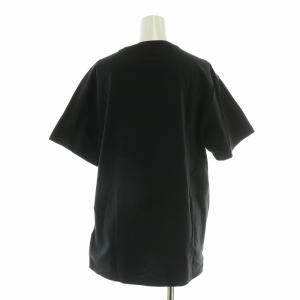 GOLDEN GOOSE Tシャツ カットソー 半袖 クルーネック プリント F 黒 ブラック 20070510001910
